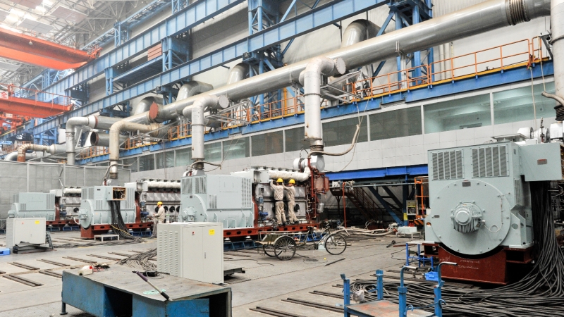 中船動力有限公司 大缸徑柴油機及發電機組試驗站、低速機試驗臺位